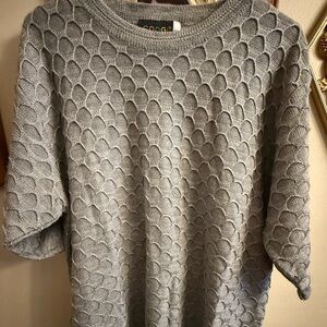 COOGI AUSTRALIA Men’s Gray Knit Sweater and Durag